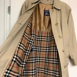 Burberry Tan Trench Coat